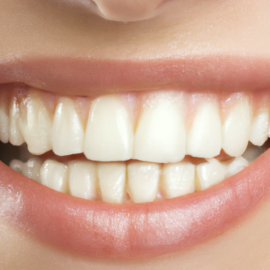 Sorriso natural em destaque